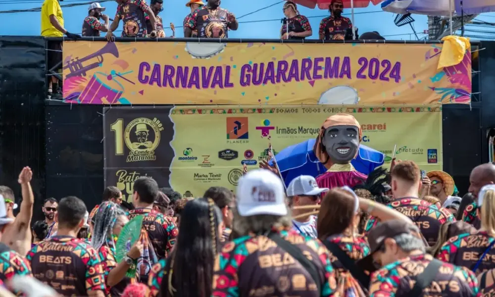 Carnaval 2024 em Guararema registra mais de 40 mil foliões