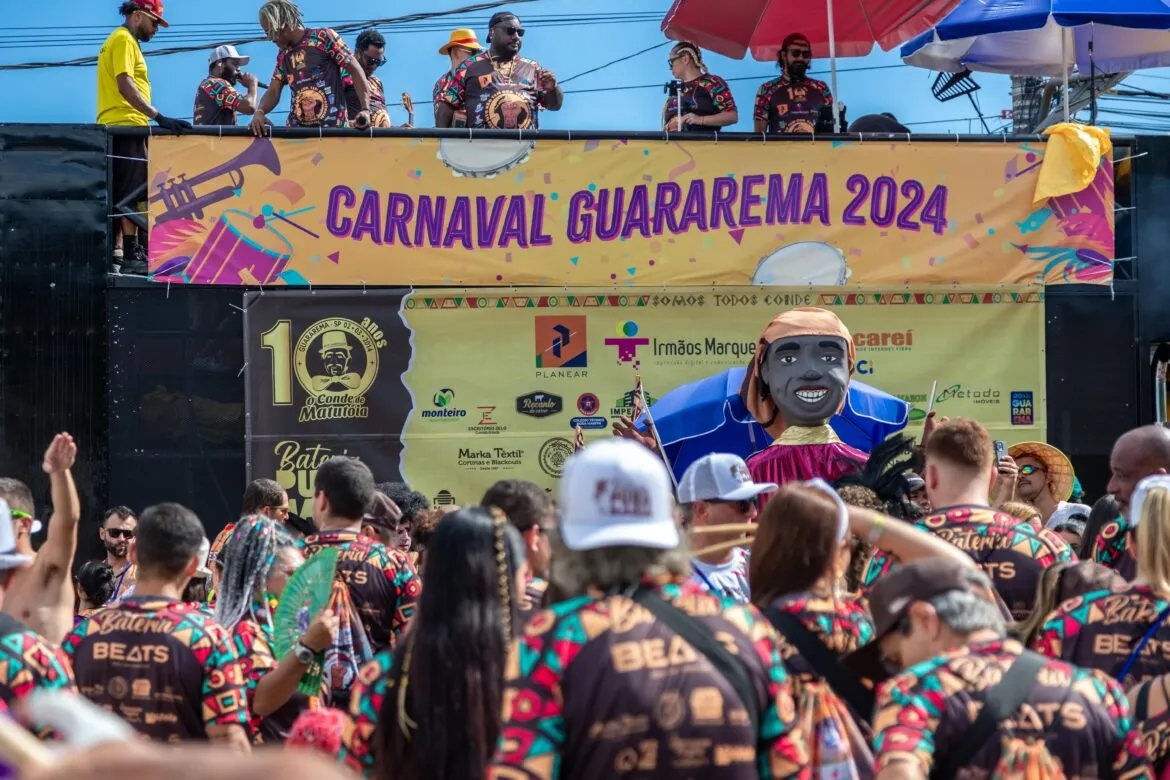Carnaval 2024 em Guararema registra mais de 40 mil foliões