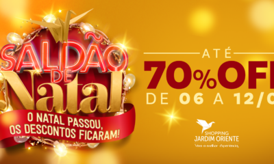 Saldão de Natal do Shopping Jardim Oriente