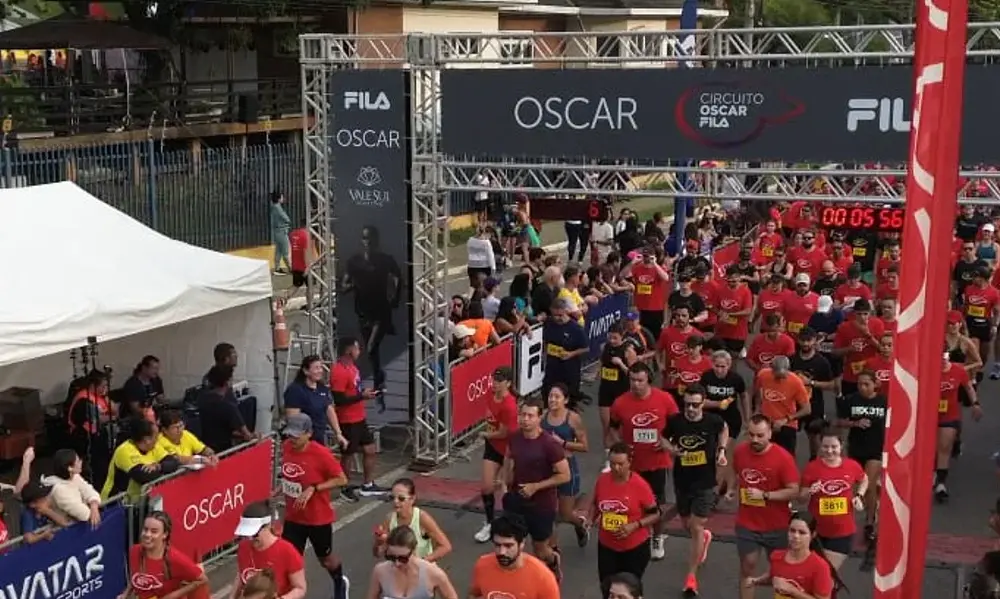 Circuito Oscar Fila reúne 3.800 corredores em São José