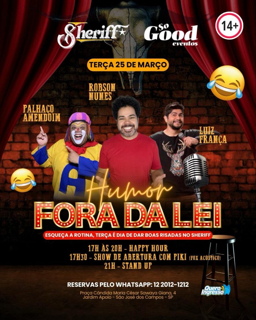 Sheriff com as Noites de Humor Fora da Lei