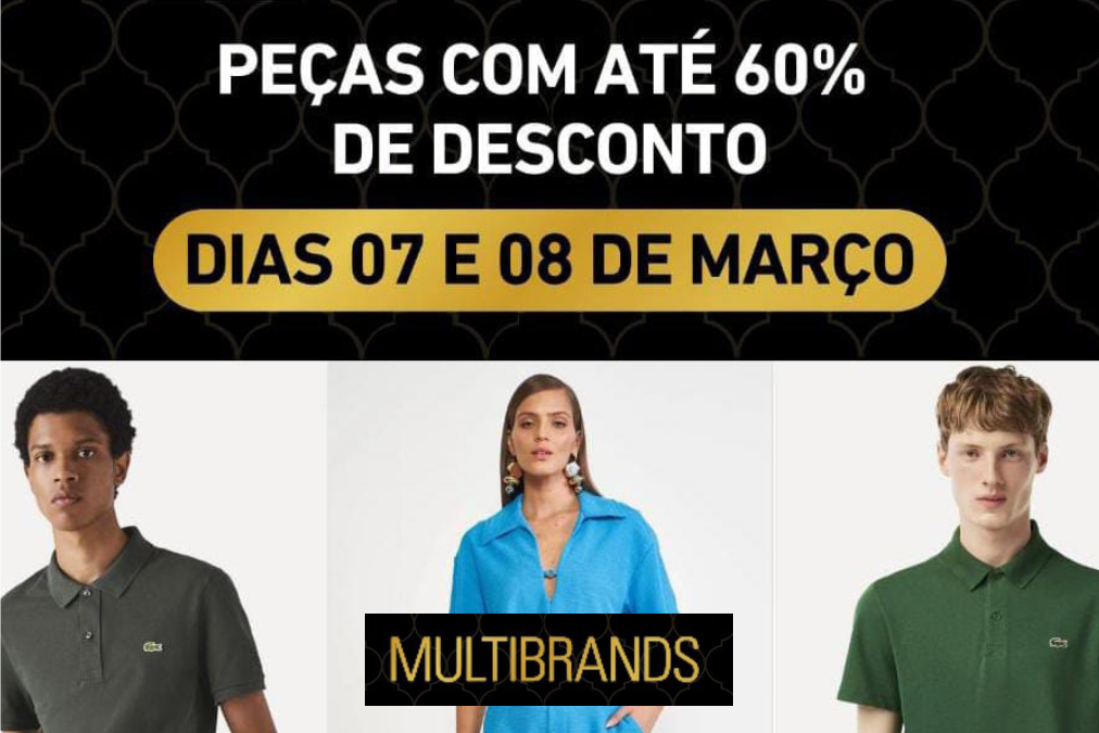 Multibrands: 1º Bazar Online participe e Economize com Estilo!