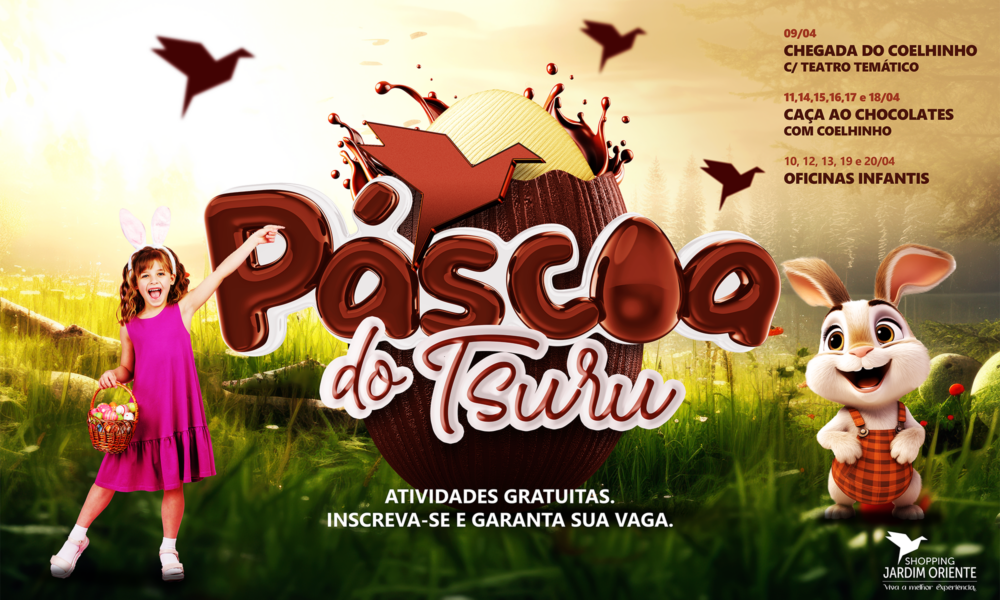 O Shopping Jardim Oriente terá Parada de Páscoa