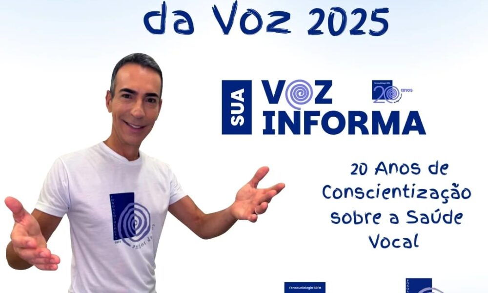 Dia 16 de abril é o dia mundial da voz!