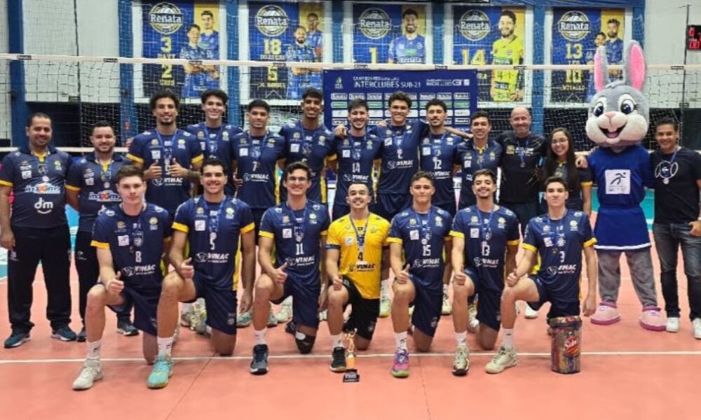 Vôlei do Atleta Cidadão é bronze no Brasileiro Interclubes
