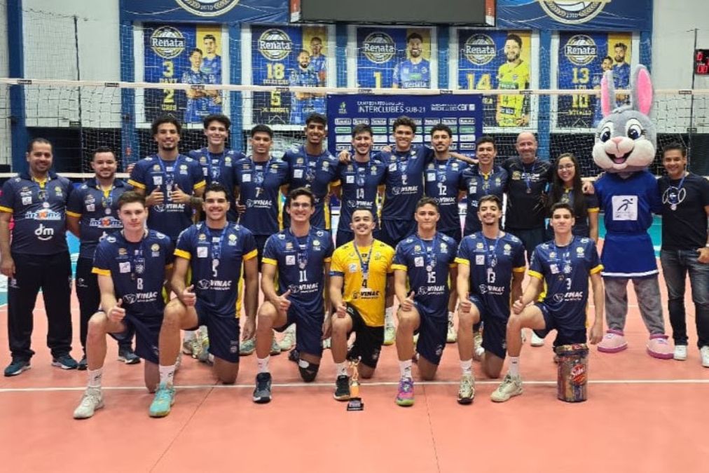 Vôlei do Atleta Cidadão é bronze no Brasileiro Interclubes
