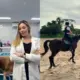 Ex-miss Ceará realiza sonho da mãe com carreira veterinária