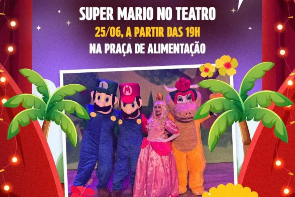“Sessão Tsuru de Teatro” Traz Este Mês Super Mário