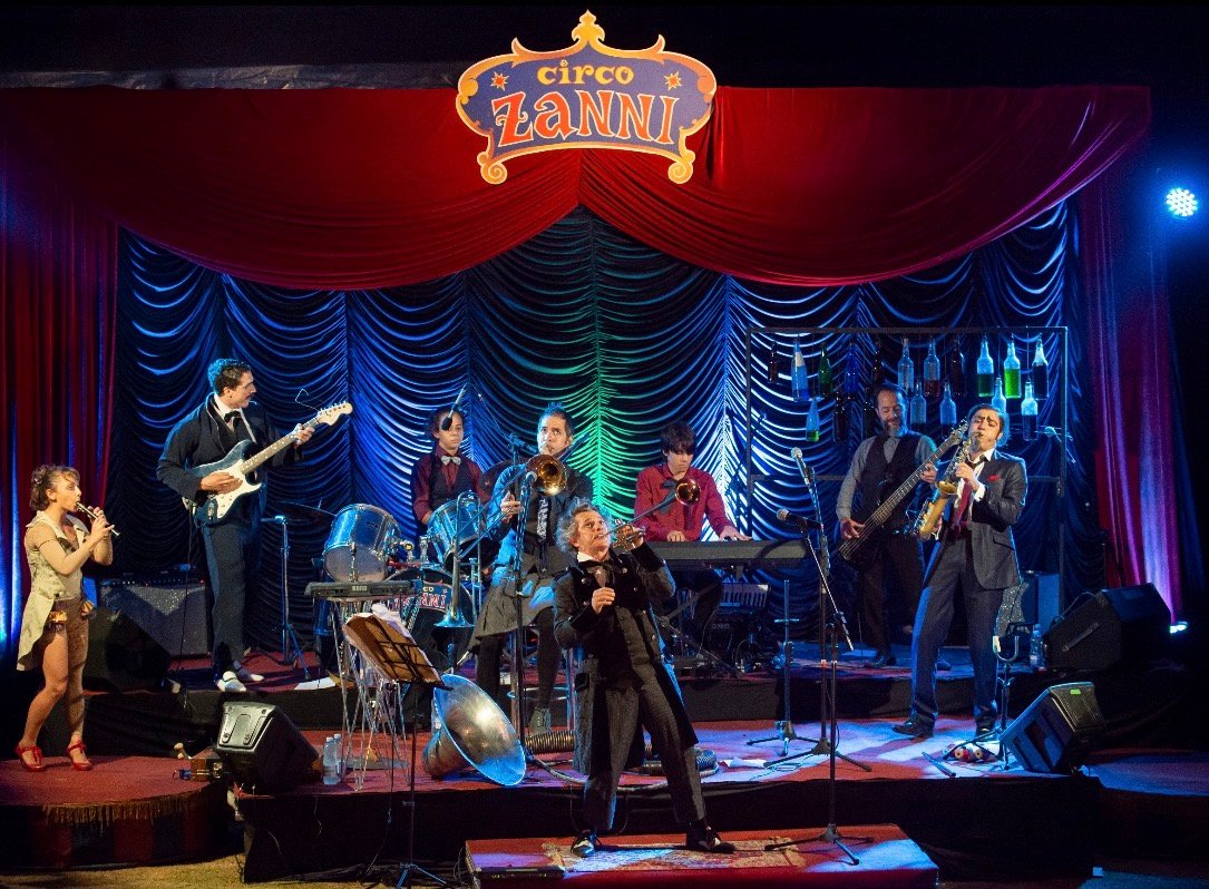 Circo na Serra 2026 - banda ao vivo do Circo Zanni em São Bento do Sapucaí