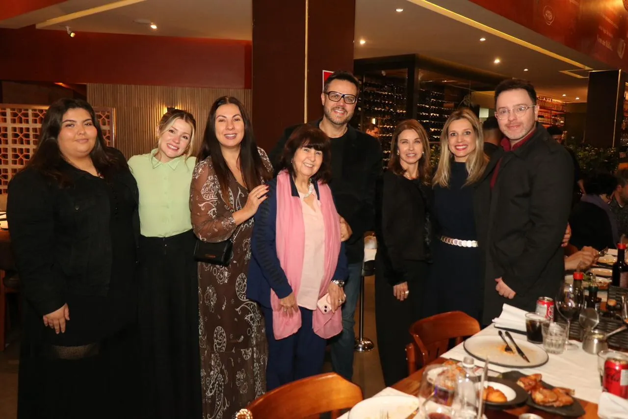 Jantar beneficente dos 20 anos do GAIA no restaurante Di Paolo