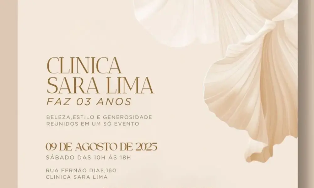 Clínica Saralima completa 3 Anos de Beleza com Solidariedade