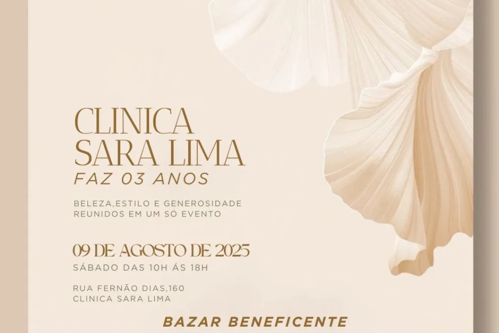 Clínica Saralima completa 3 Anos de Beleza com Solidariedade