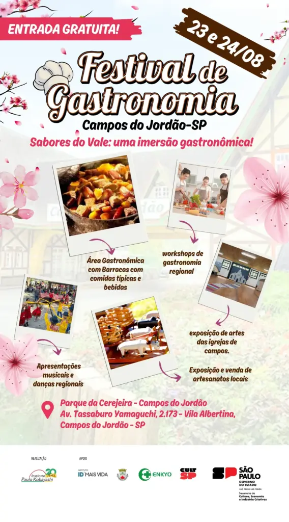 Festival de Gastronomia do Vale do Paraíba em Campos do Jordão