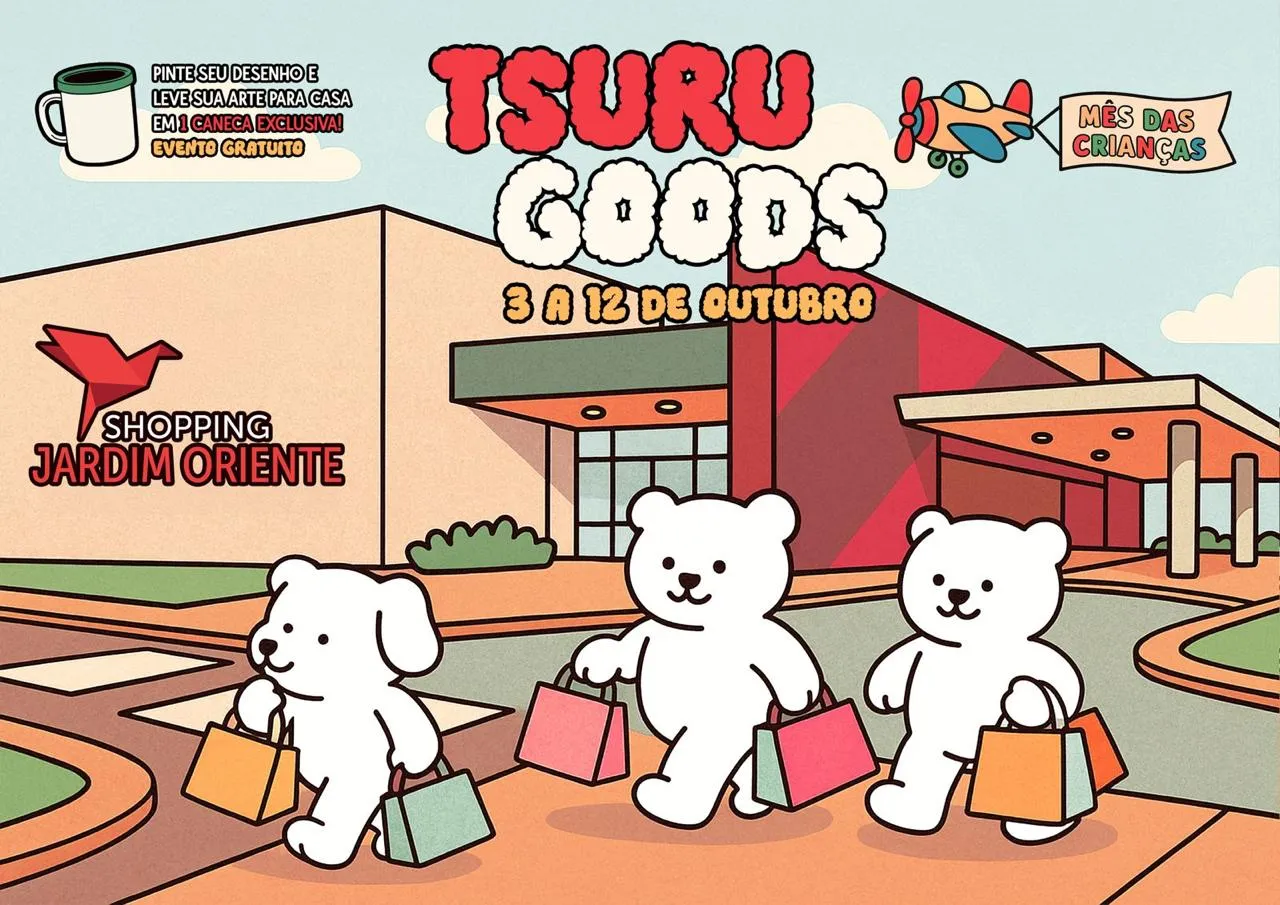 Dia das Crianças com arte e diversão no Shopping Jardim Oriente