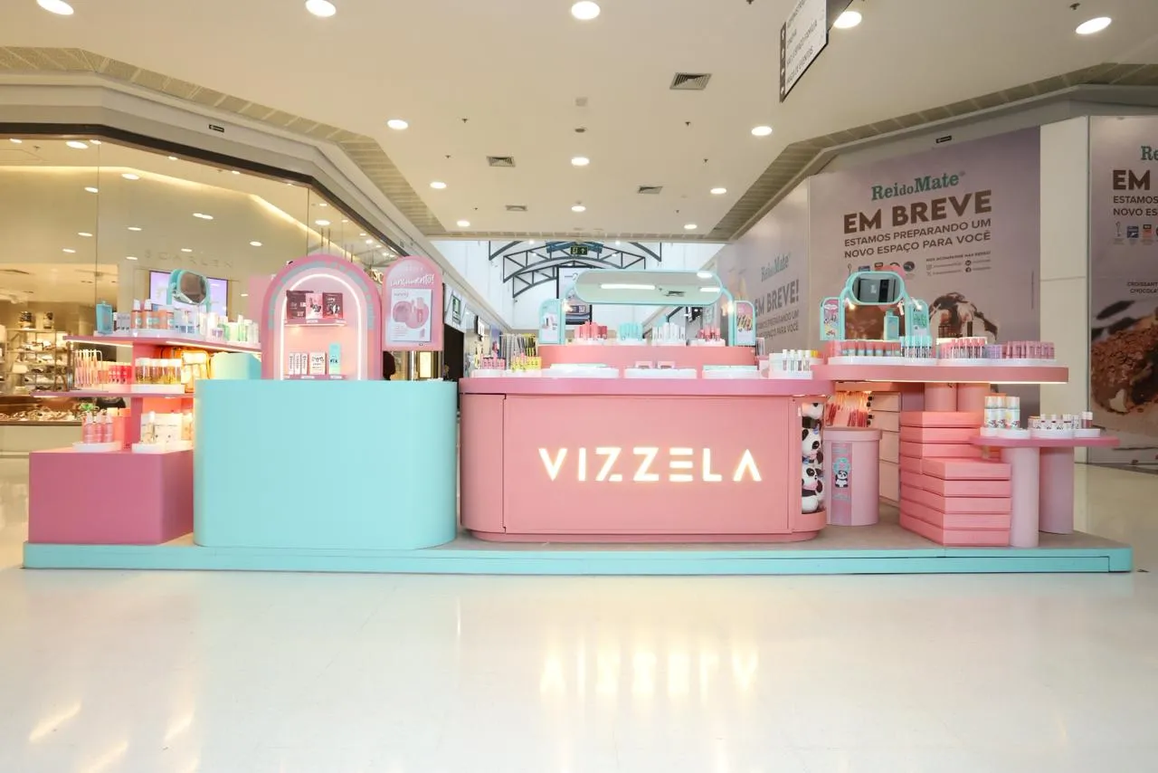 Vizzela Inaugura Seu Primeiro Quiosque do Vale do Paraíba no Center Vale Shopping