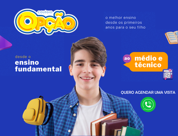 Colégio Opção banner