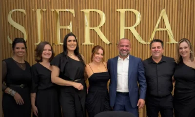 A equipe Sierra São José dos Campos. Manu Lira, Nádia Teixeira, Juliana Costa, Alessandra Freitas e Marcelo Andrei.