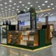 stand da Raiz latina no Shopping Jardim oriente