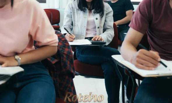 ENEM 2025 estudantes fazendo a prova