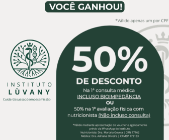 promoção 50% de desconto no Instituto Lùvany