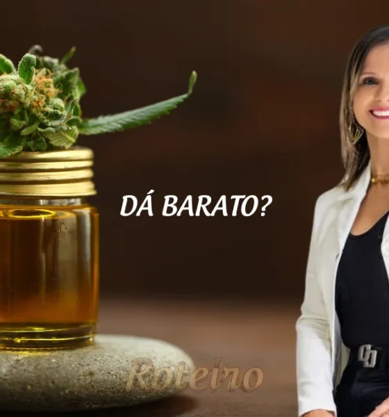 Imagem de óleo de canis e folhas de maconha e a dra adriana oliveira explicando que não dá barato o óleo. Dra Adriana Oliveira medicina canabinoide São José dos Campos.