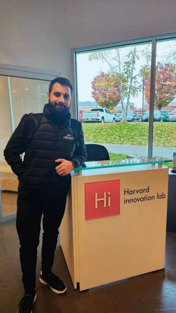 Luis Guilherme Melo em Harvard