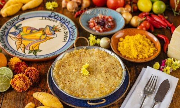 prato donna truta baroa e seus ingredientes