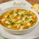 sopa de legumes com macarrão deliciosa e saborosa