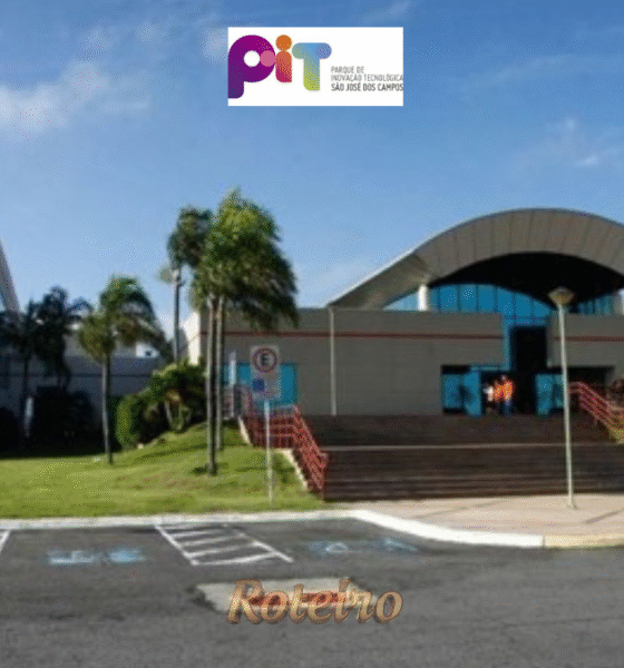 Fachada do Parque de Inovação Tecnológica PIT em São José dos Campos durante o lançamento da plataforma de investimentos sjk.city.