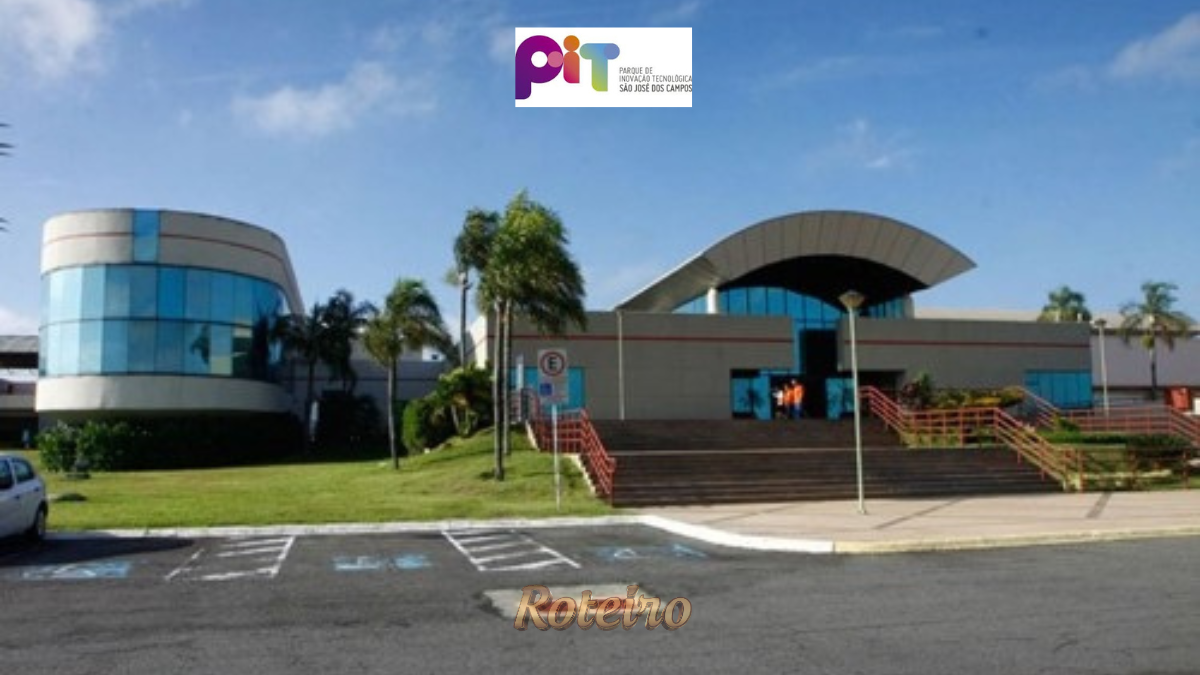 Fachada do Parque de Inovação Tecnológica PIT em São José dos Campos durante o lançamento da plataforma de investimentos sjk.city.