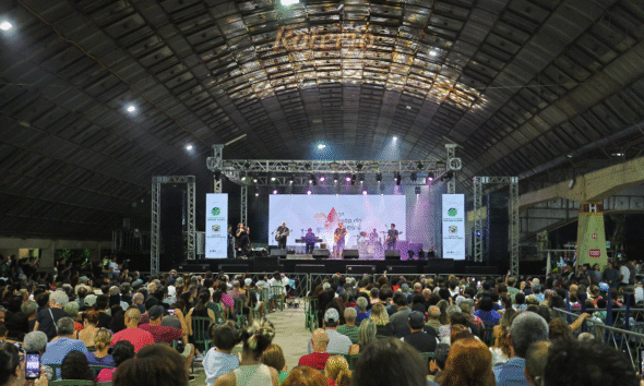 Festa do mineiro palco