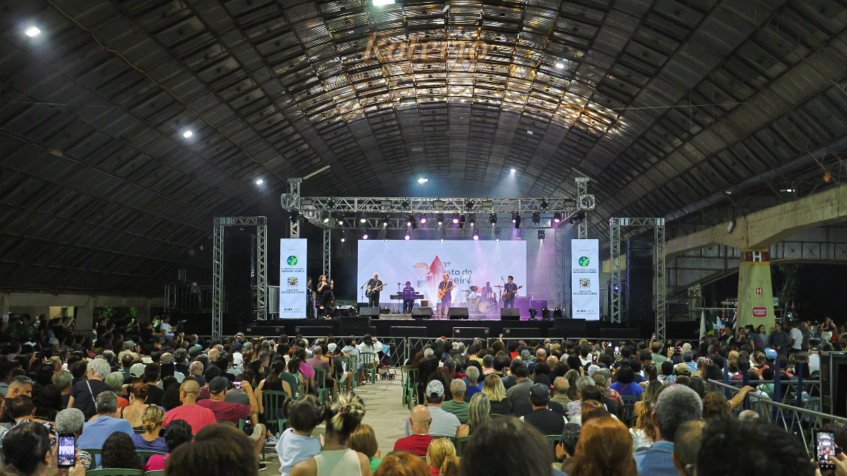 Festa do mineiro palco