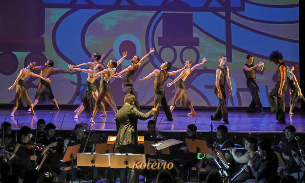 Espetáculo Villa Brasil do 36º Festidança 2026 no Teatro Municipal de São José dos Campos SJC com bailarinos em cena