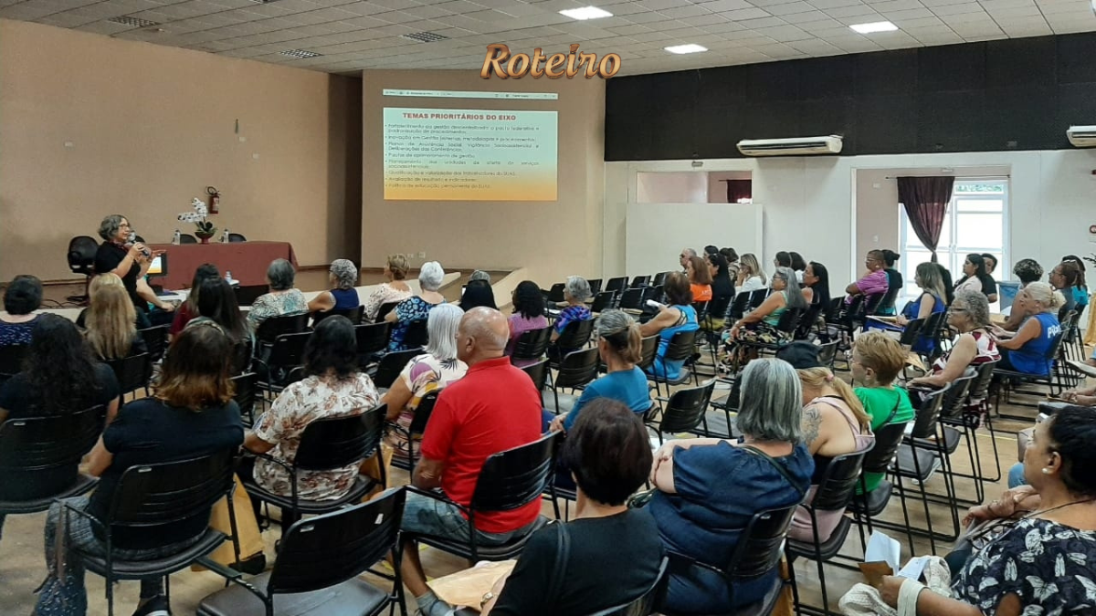 Pré-conferência de Assistência Social realizada pela Prefeitura de São José dos Campos