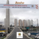 Vista aérea da Ponte Estaiada em SJC com faixa sinalizada para interdição — foto PMSJC