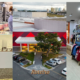 Colagem com quiosque Rommanel, fachada aérea e interior da Kidstok — novas lojas inauguradas no Shopping Jardim Oriente em São José dos Campos em 2026 — foto Roteiro SJC