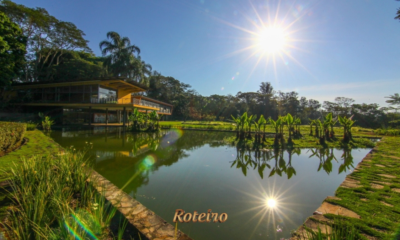 Vista do Parque da Cidade, em São José dos Campos (SJC), referência no turismo local — foto Claudio Vieira/PMSJC