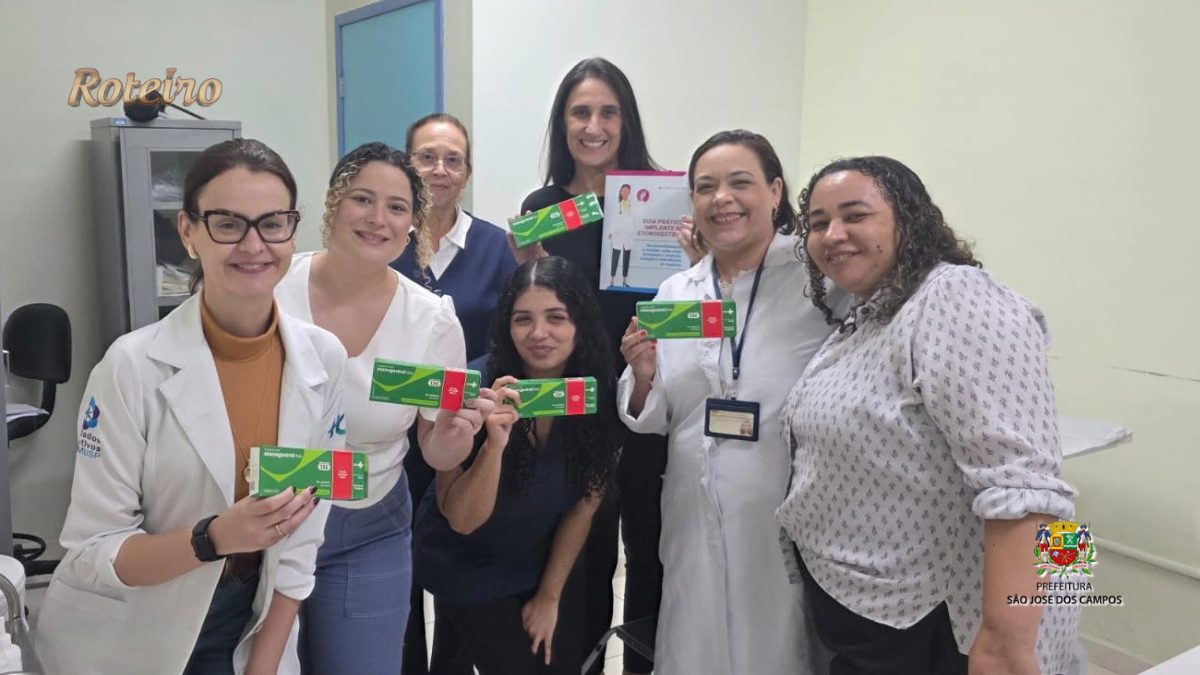 Equipe da UBS Resolve com o contraceptivo Implanon disponível gratuitamente em São José dos Campos SJC
