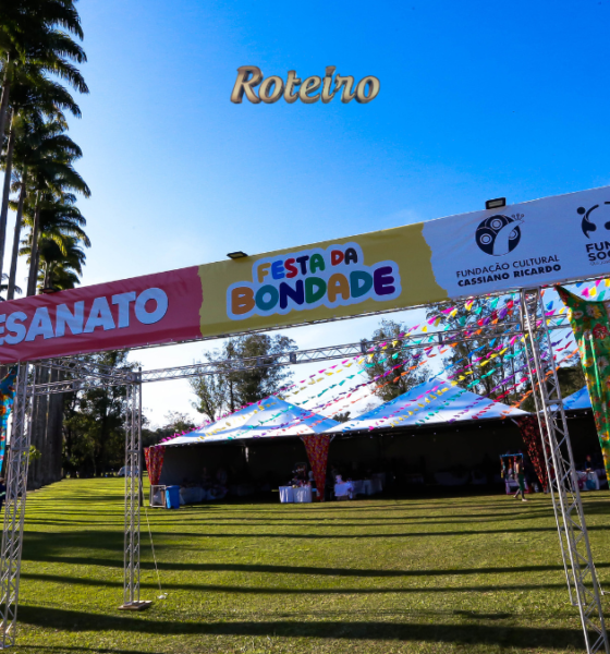 Festa da Bondade no Parque da Cidade Roberto Burle Marx em SJC — foto PMSJC