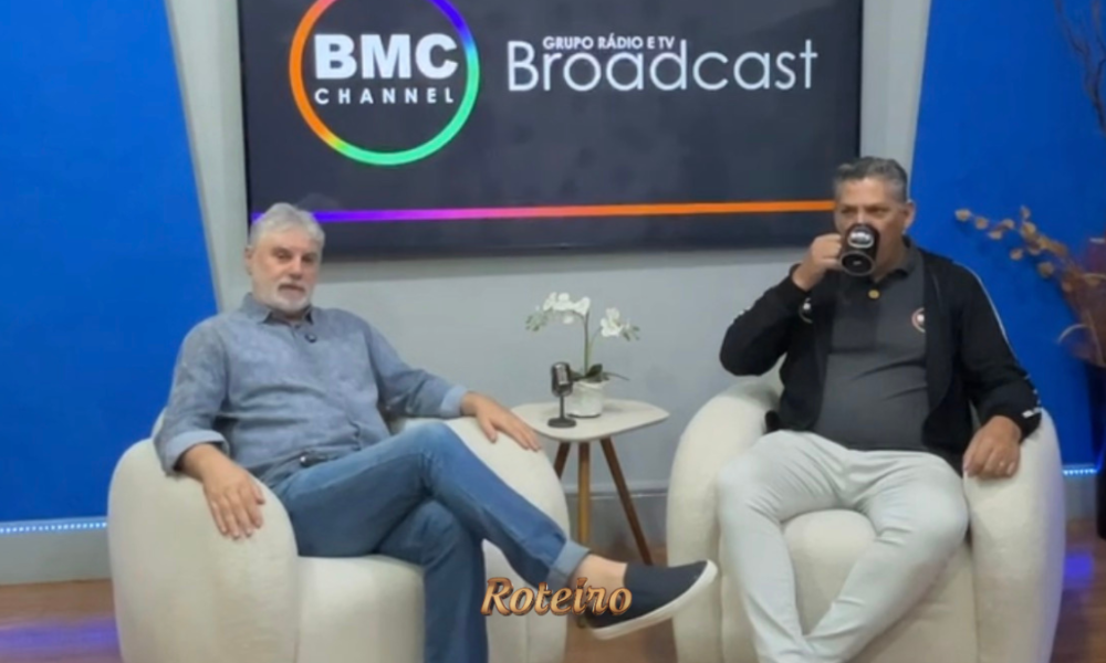 Herbert Ricardo e apresentador do Roteiro SJC na BMC Channel em SJC