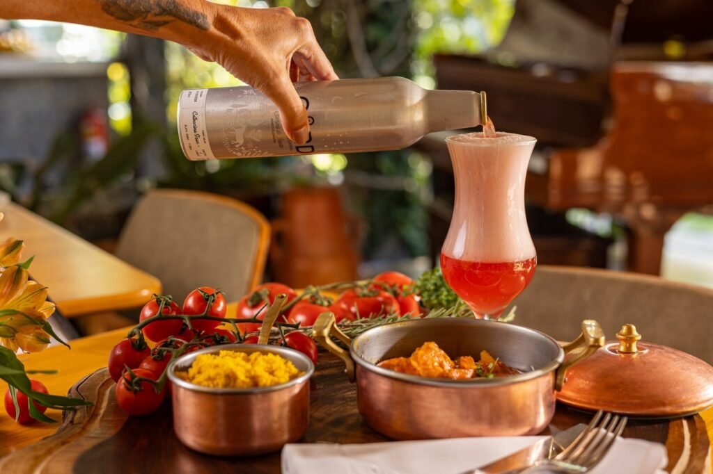 Casa Bambui inverno Mantiqueira — Panela da Chef peixe com cerveja especial de frutas vermelhas