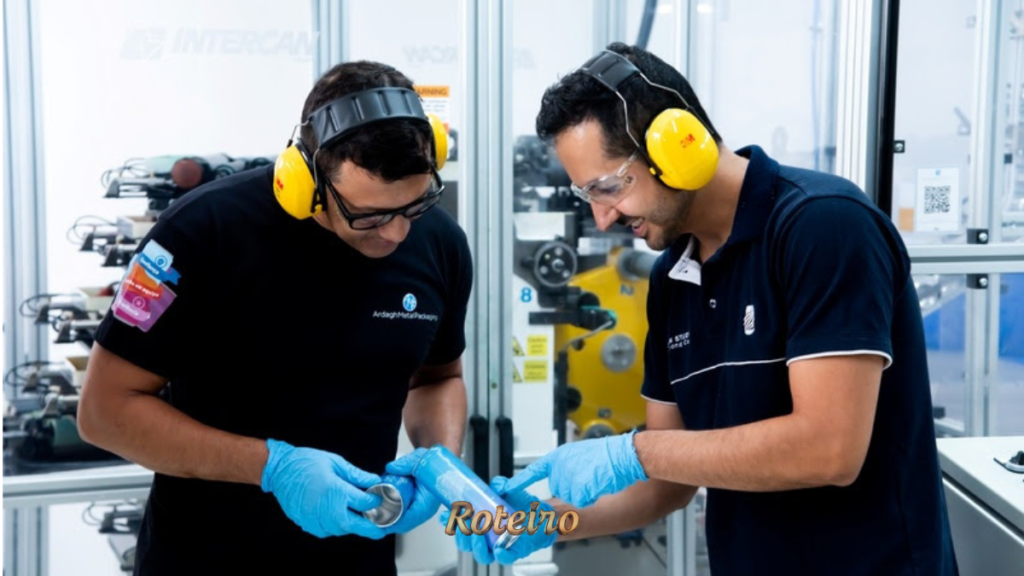 Ardagh Metal Packaging equipe tecnica inovacao aberta SJC startup embalagem aluminio
