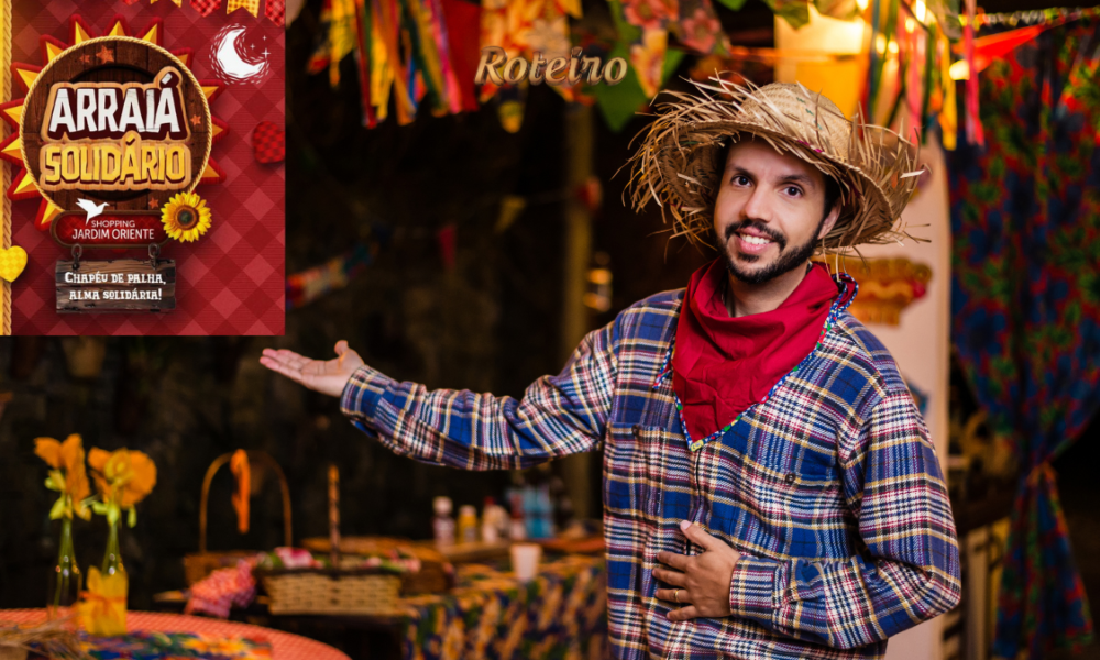 arraia solidario SJC Shopping Jardim Oriente festa junina 2026