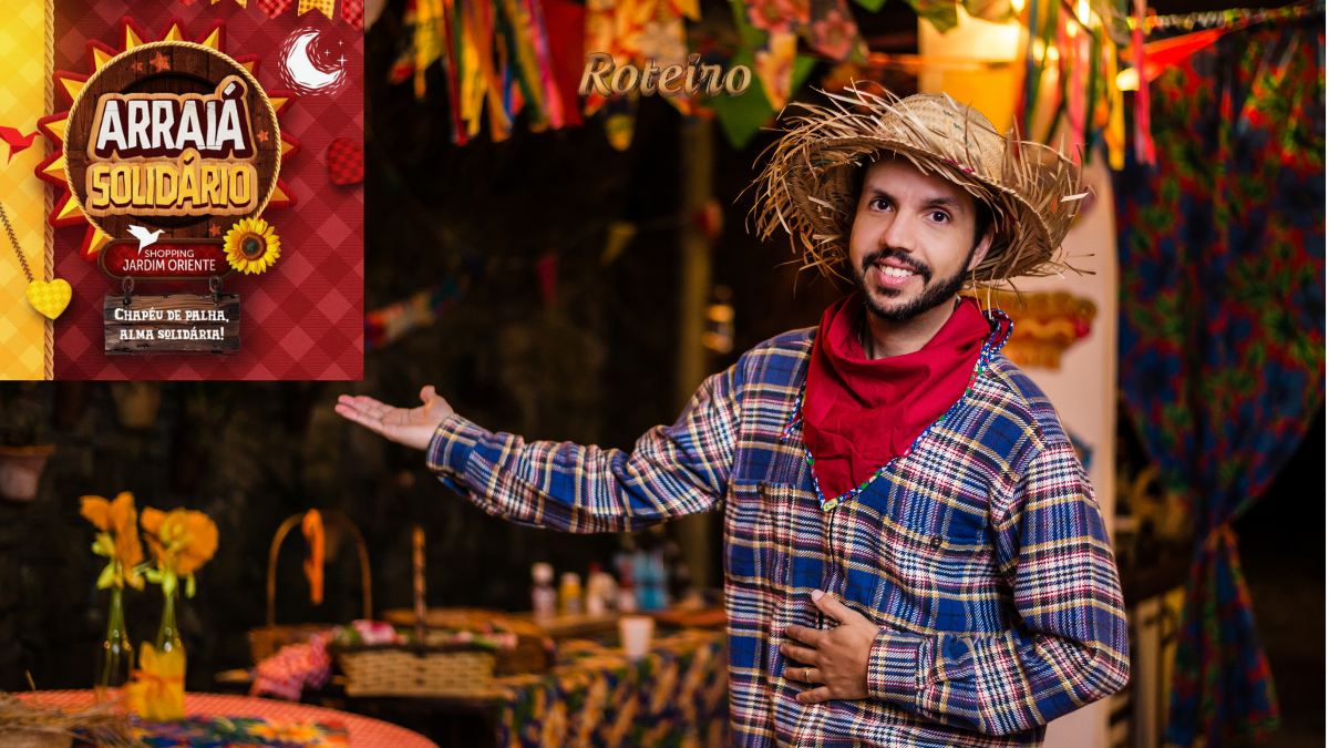 arraia solidario SJC Shopping Jardim Oriente festa junina 2026