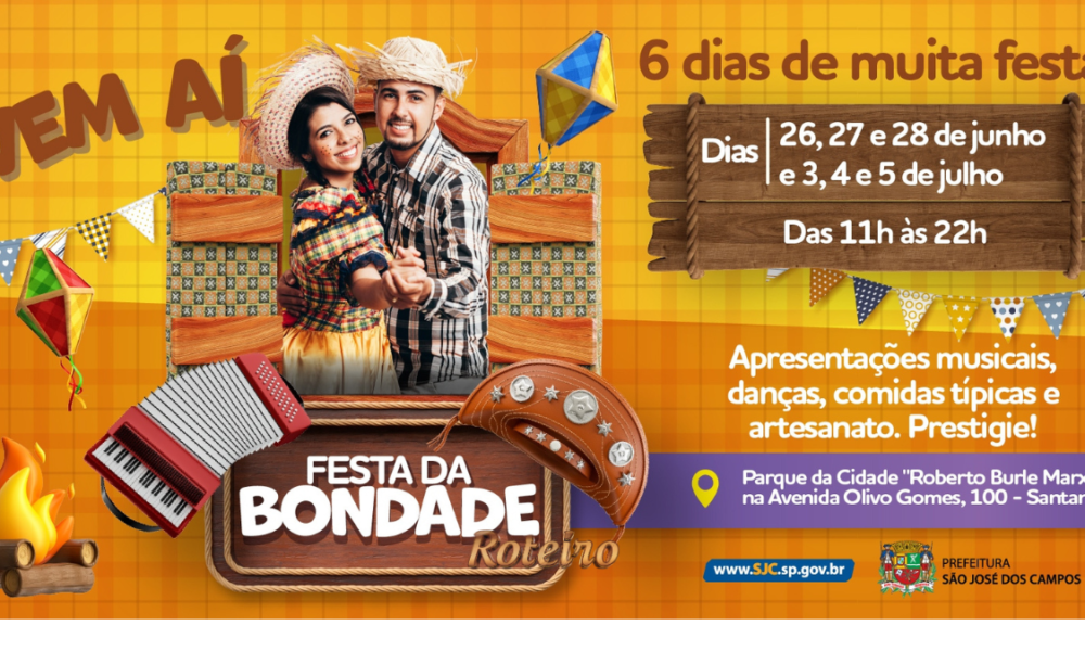 festa bondade SJC 2026 — público no Parque da Cidade em São José dos Campos