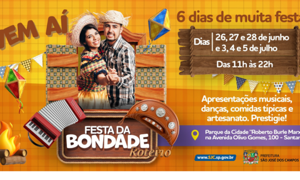 festa bondade SJC 2026 — público no Parque da Cidade em São José dos Campos
