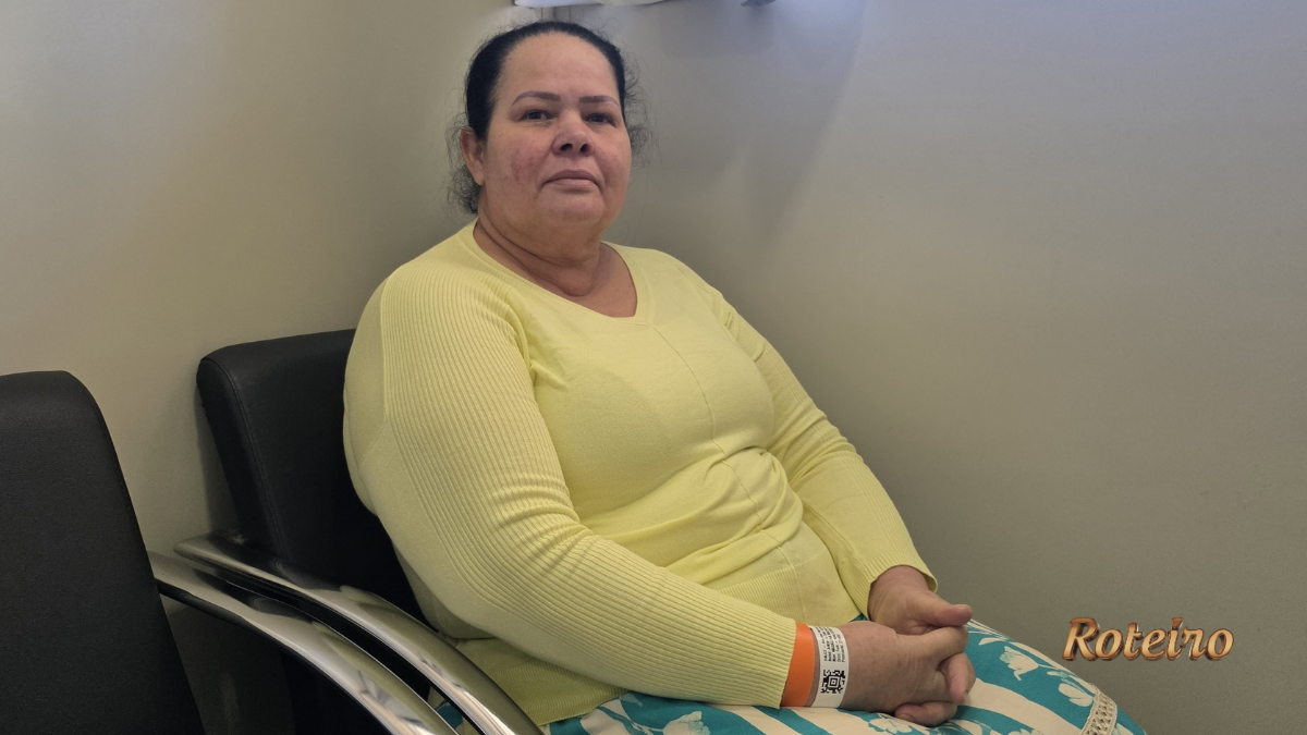 cirurgias vasculares SJC — paciente no Hospital Municipal de Sao Jose dos Campos antes da cirurgia