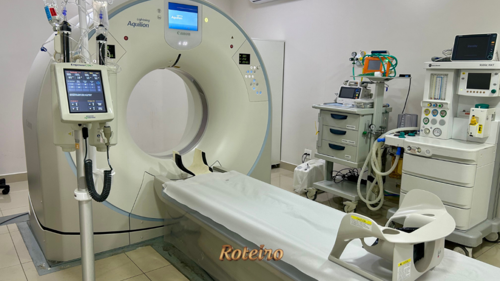 Tomógrafo do Corujão da Saúde SJC no Hospital Antoninho da Rocha Marmo