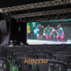 Fan Fest Guararema Copa do Mundo — estrutura com telão no Parque Deoclésia