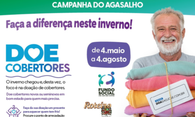 campanha agasalho SJC 2026 cobertores doacao Fundo Social Solidariedade Sao Jose dos Campos